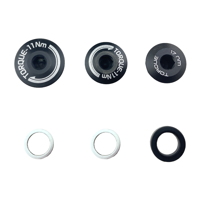 Cycle Rear Shock Trunnion Mount Bolt Kit Trek Giant 21 17mm M1.0 Conversion to Standard For Fox Rockshox XF manitou Bike Torque