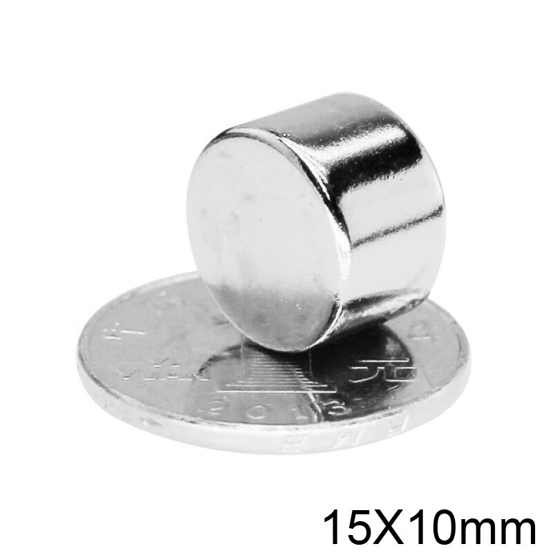 2/5/10/20/30 stk 15 x 10 mm kraftige neodymmagneter 15mm*10mm permanente runde magneter 15 x 10mm kraftige magnetiske magneter 15*10