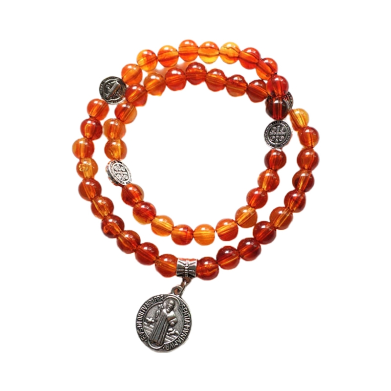 Gebet Perlen Rosenkranz Armbinde Katholischen Jungfrau Maria Segen Armbänder Armbinde