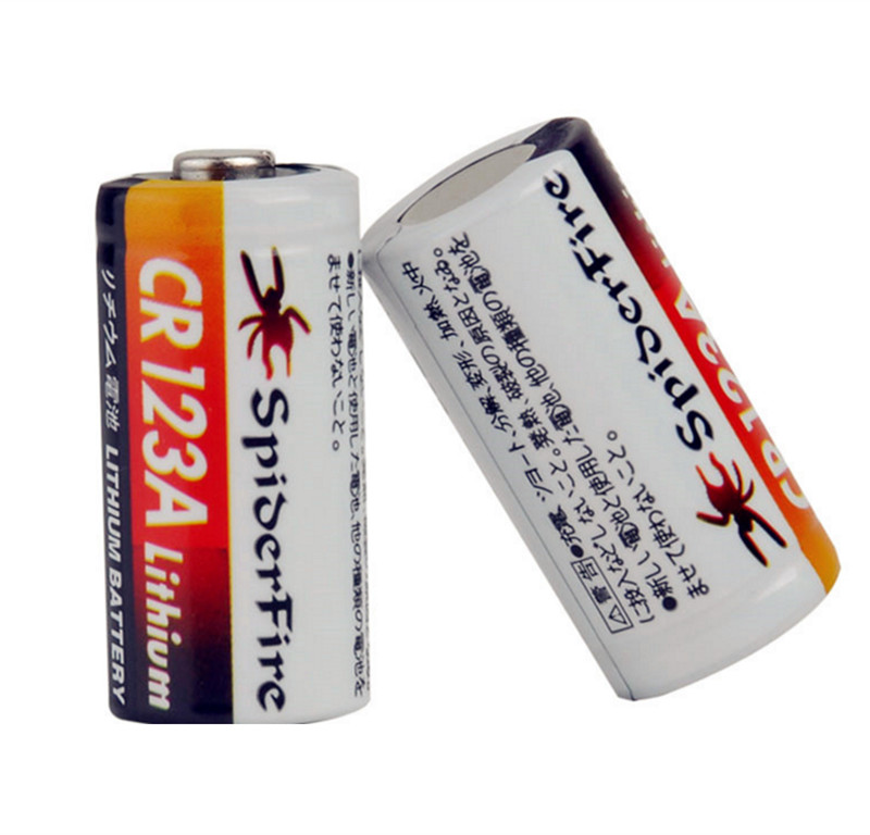 2 STKS 3 V CR123A CR 123A Lithium batterij cell 1300 mah CR123 CR17335 CR17345 16340 LiMnO2 droog primaire batterij voor camera
