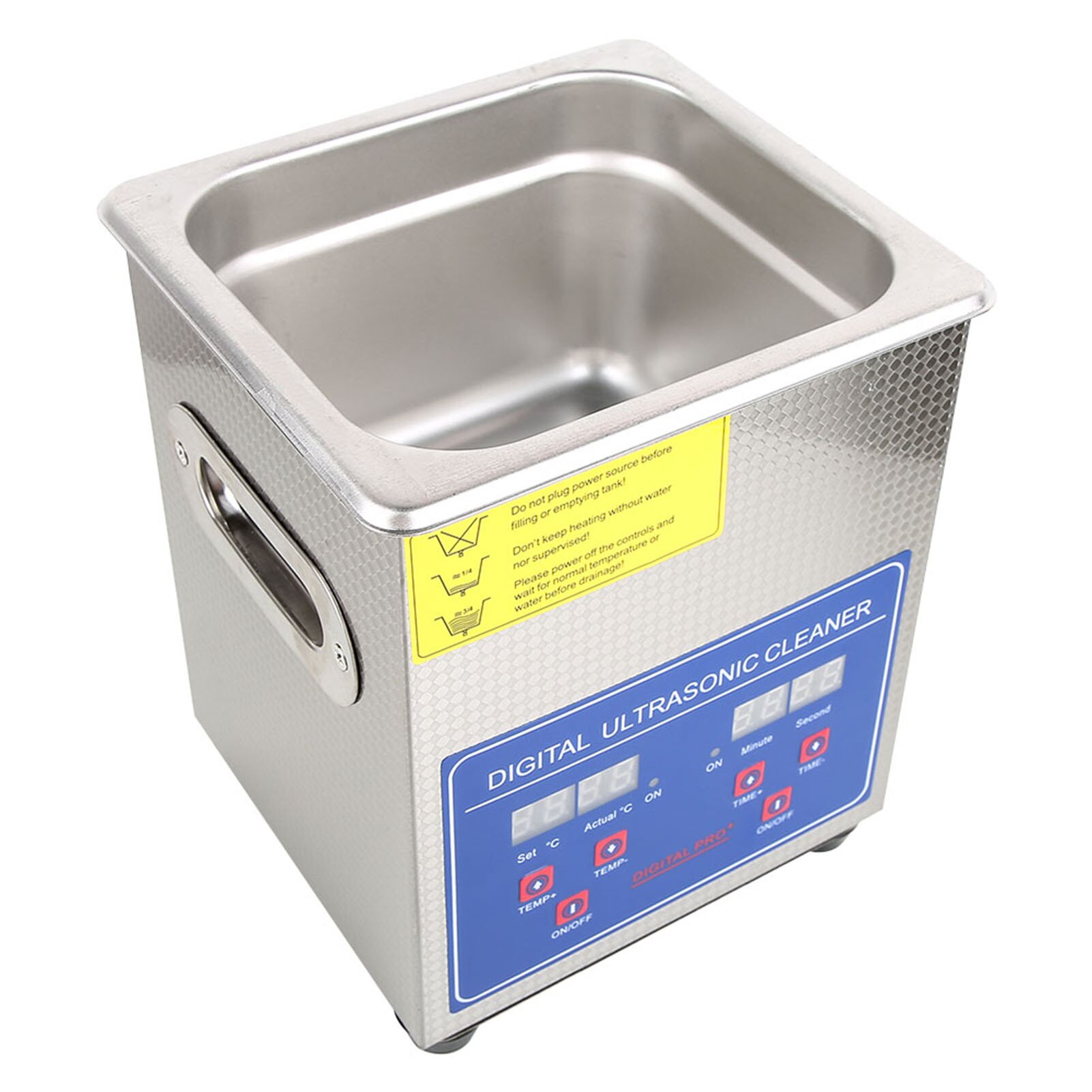 2L Ultrasonic Cleaner Heater Timer Bracket Jewelry