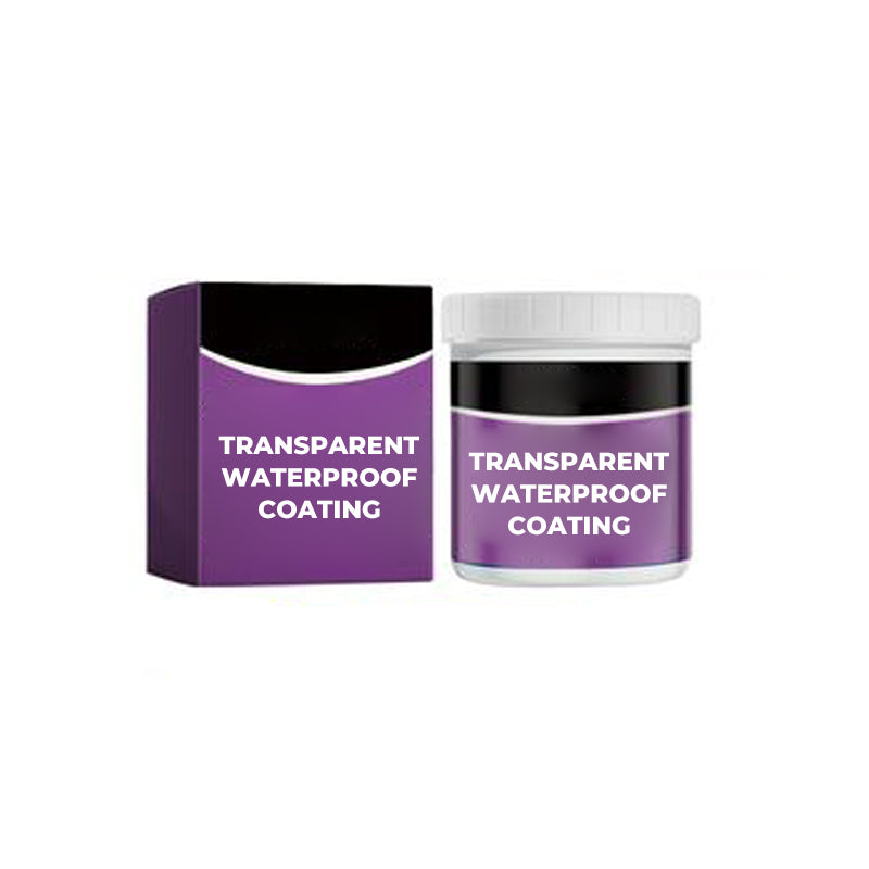 300g transparent vattentätt tätningsmedel för ytterväggar läckagesäker beläggning badrumsgolv spricktätning mögelfri: Default Title