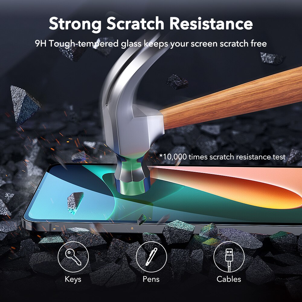 Esr Voor Xiaomi Mi Pad 5 Pro Gehard Glas Papier-Voelen Screen Protector Tablet Voor Mipad 5 Pro voor MiPad5 Beschermende Film