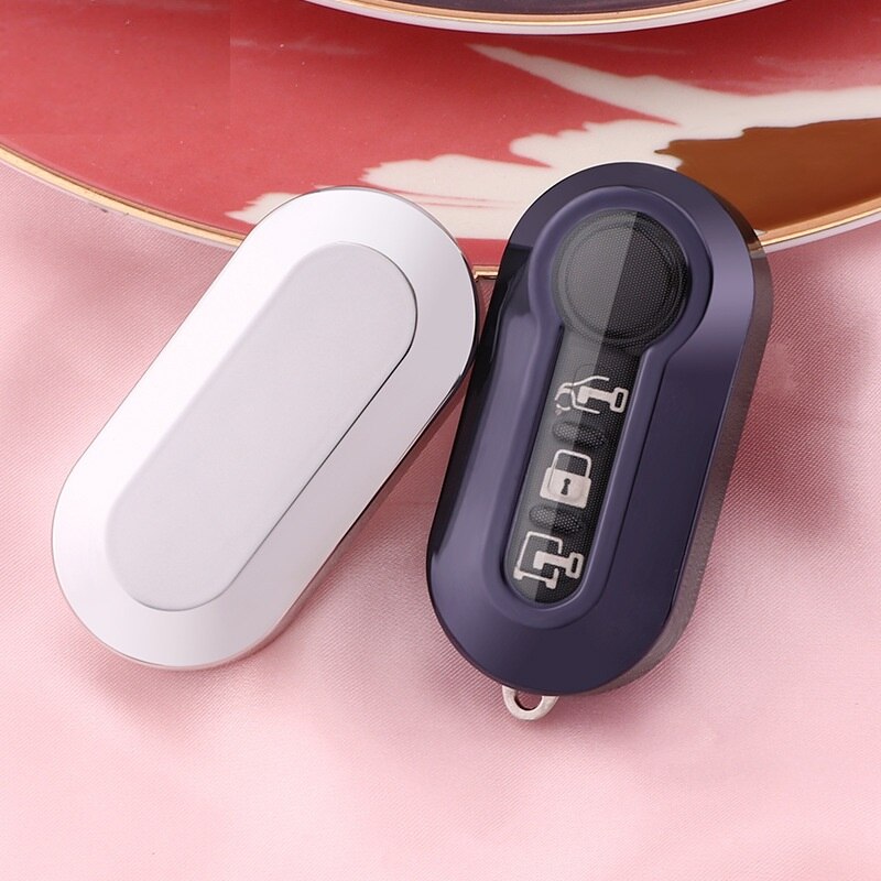 Tpu key case nøgle cover til fiat 500 panda punto bravo key shell protect tilbehør