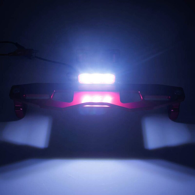 Soporte de placa de matrícula para motocicleta soporte de montaje de luz LED para Yamaha TFX150 Z125