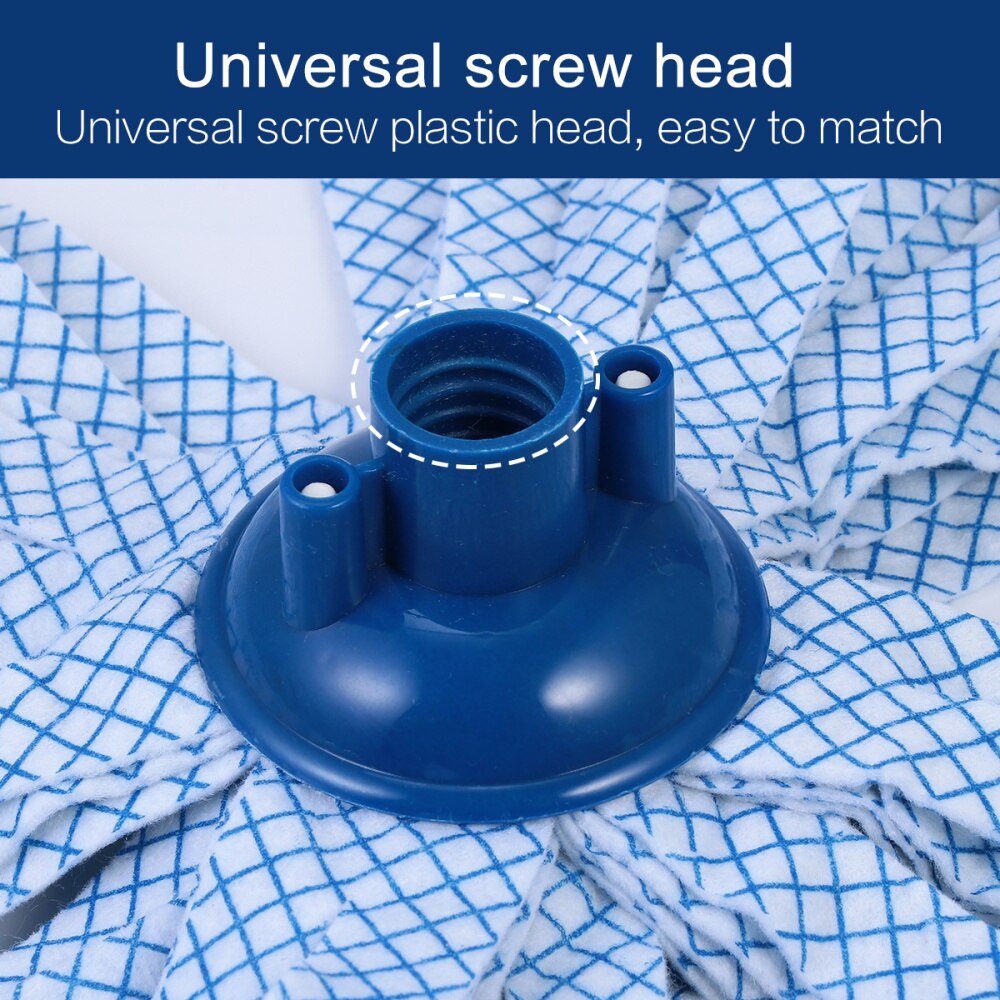 2Pcs Mop Head Replacement Water-absorb Mop Head Accessories Cleaning Mop Head