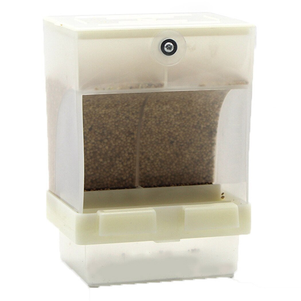 1PC Automatic Birds Feeder Poultry Feeding Tool Fodder Food Container Splashproof Storage For Pigeon Parrot Chicken: Default Title