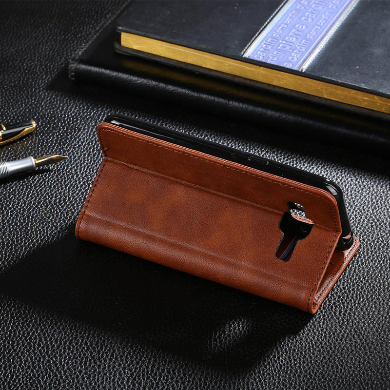 fallen Für samsung Galaxis J2 J3 J5 J7 kippen abdeckung Jahrgang Beste PU Leder Karte Slot Ohne magneten telefon fällen funda