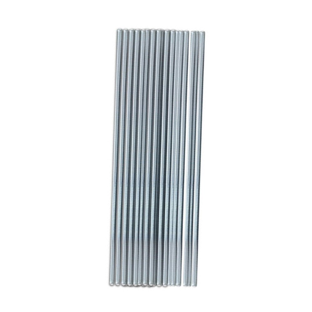 50 Pc 33cm Aluminum Solution Welding Flux Cored Rods Repair Solder Wire Low Melt Easy Melt Welding Rods Weld Bars Soldering Wire