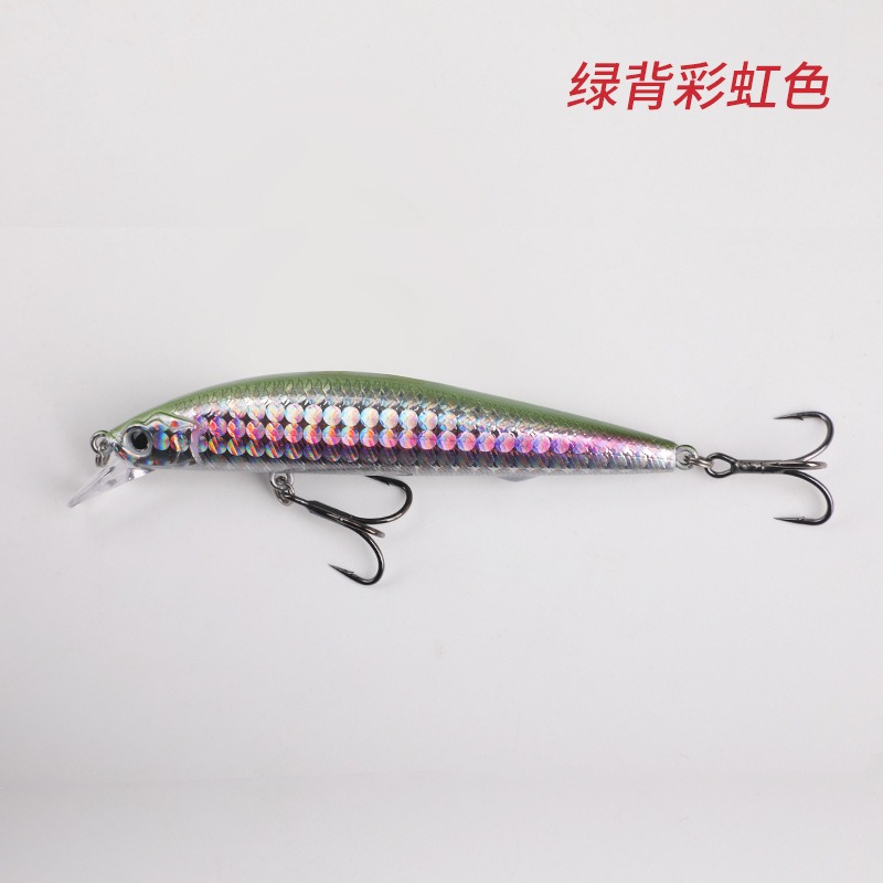 Minnow Bait Fishing Lure Weights 7g/10g/12g Mino Floating Trolling Lure Isca Artificial Wobbler Articulos De Pesca: 150mm / Light Grey