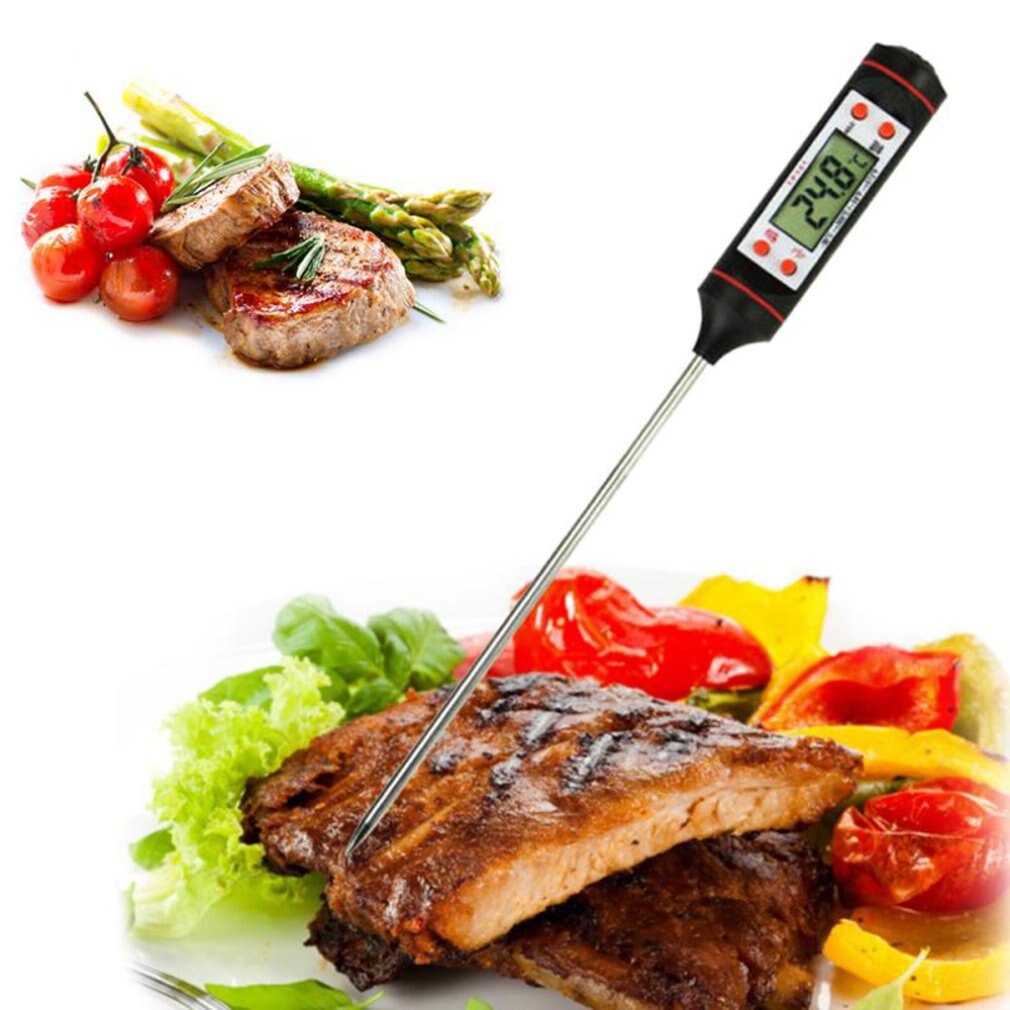 Digital Kitchen Oil Thermometer Barbecue Baking Temperature Measuring Electronic Food Thermometer Tp101