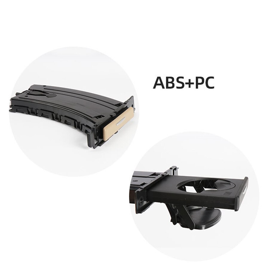 Montaje de portavasos para coche, accesorio de color negro y Beige, para BMW Serie 3, E90, E91, 318i, 325i, 328i, 51459173463