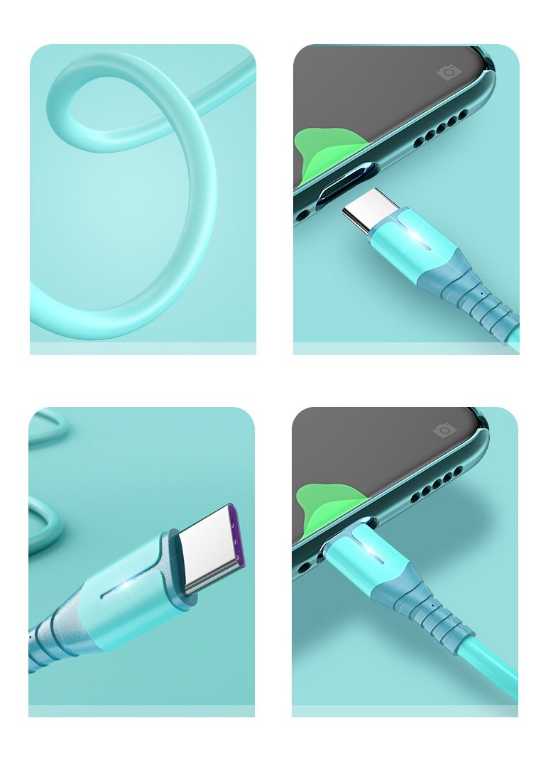 5a usb-typ-c-schnellladekabel für samsung Galaxis  a51 a50 s20 a41 a8 a30s a70, 1m usb-c-ladekabel für  a22 a32 a42 a52