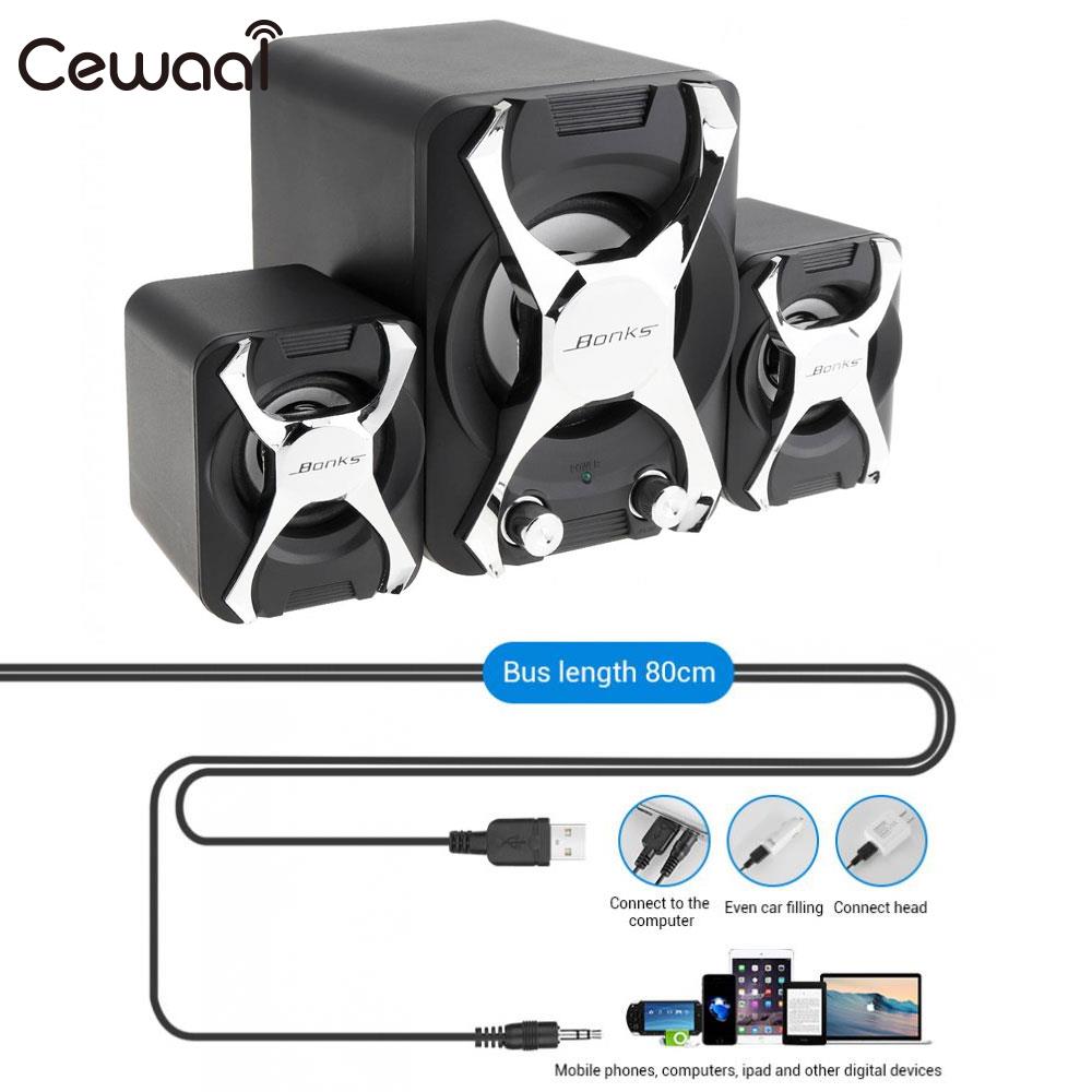 K2 Home Subwoofer Dual Subwoofer Speaker Home HIFI Notebook Speaker Economic PC Computer Speakers Bass Notebook