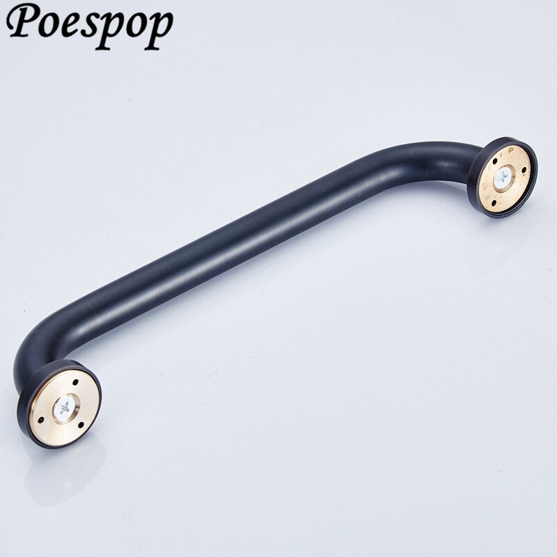 POSEPOP-Pasamanos de bronce frotado con aceite para discapacitados, accesorio de baño para el cuidado de los ancianos, Barras de agarre para mantener el equilibrio, 4 tamaños