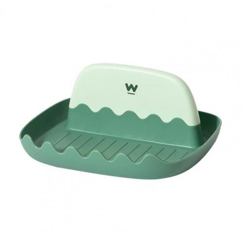 Pudding Spatula Holder, Pot Cover Holder, Spoon Mat, Chopping Board Frame, Chopsticks, Kitchen Shelf Kitchenware Utensils: green