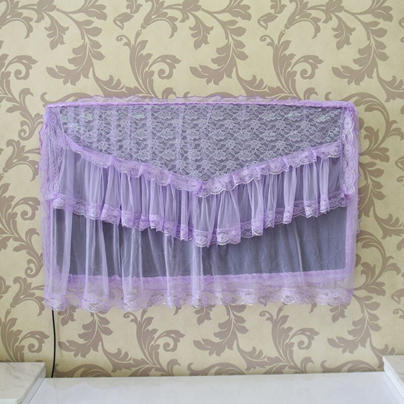 Home Textile Delicate Television Dustproof Covers LCD TV Screen Protector 32-70 Inch Hanging TV Dust Cover Wall Mounted TV Cover