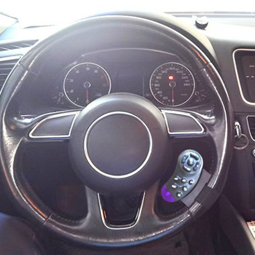 Telecomando universale a 11 tasti per volante per auto lettore multimediale controllo senza fili per autoradio DVD VCD a batteria