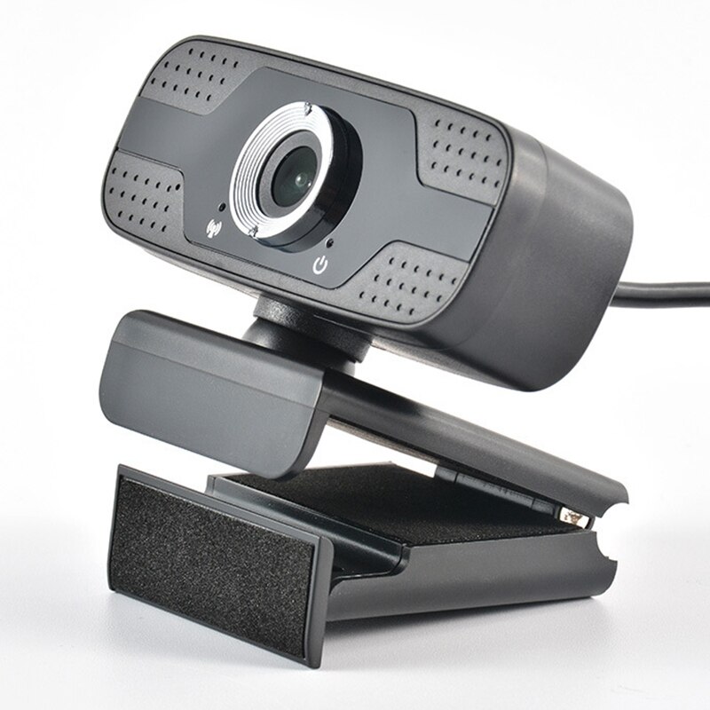 1080P Webcam Microfoons Full Hd Video Camera Voor Pc Usb Plug Groothoek 1080P Plug En Play Lichtgewicht en Draagbare