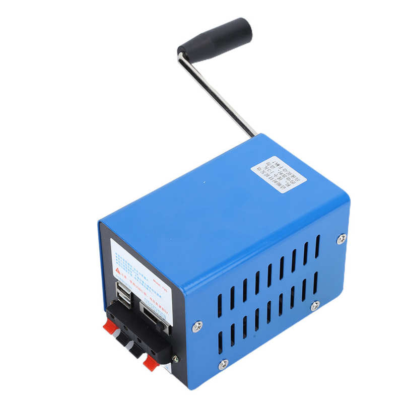 Hand Crank Generator Generator H 2000rmp/min for Help Operations Natural Disasters Field Operations Field Trips