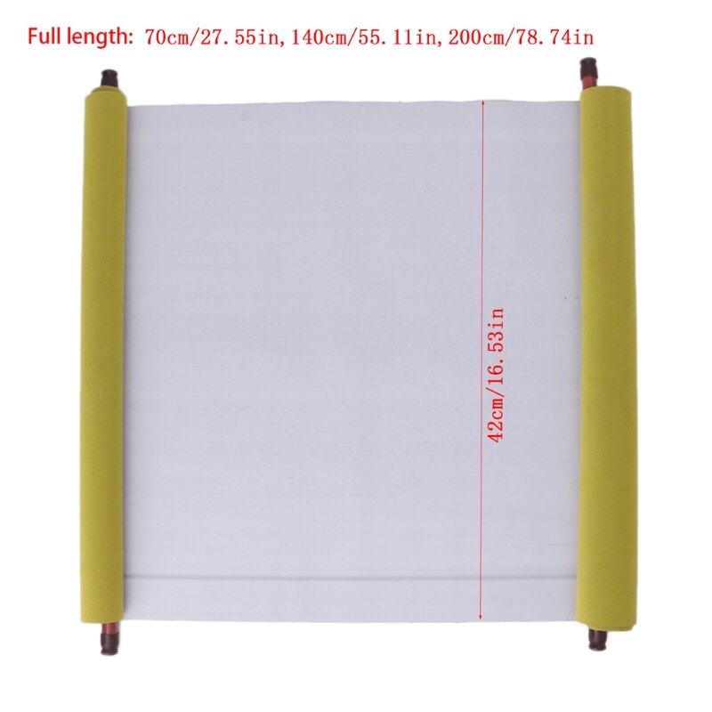 Premium Chinese Calligraphy Paper Roll Reusable Blank Writing Oxford Cloth Roll Dry Quickly Ideal for Beginners Students