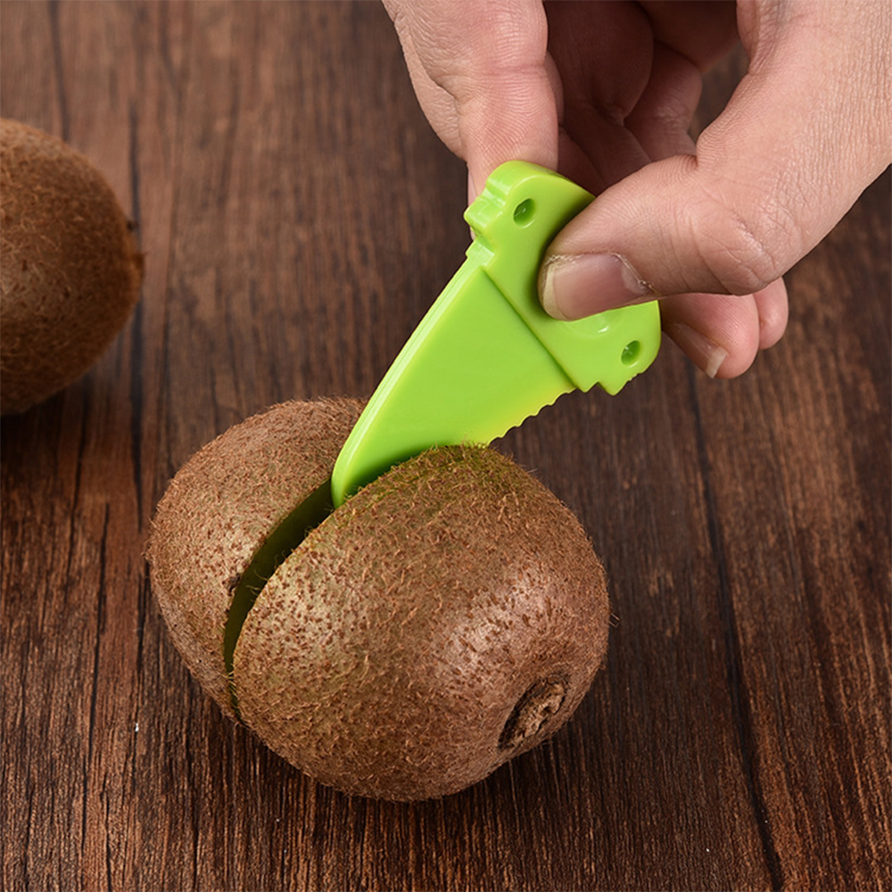 Éplucheur de cuisine coupe fruits | Kiwi dispositif de coupe pour fruits éplucheur de cuisine à couleur aléatoire creuser noyau, Twister trancheuse de cuisine fruits légumes outils de