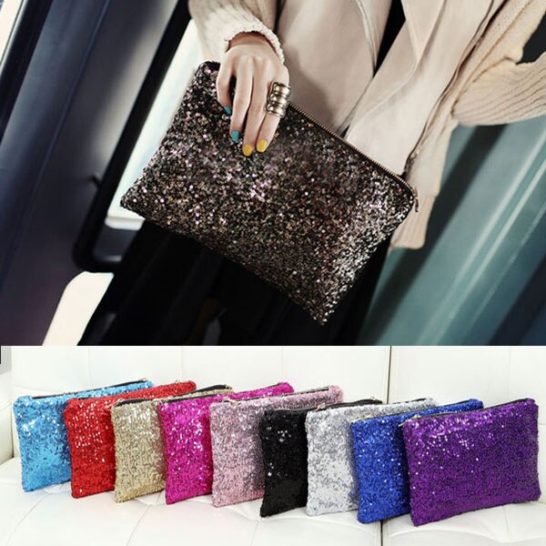 Retro Luxe Pailletten Handtas Nemen Laat Pakket Clutch Bag Sparkling Dazzling Pailletten Clutch Bags Purse bag