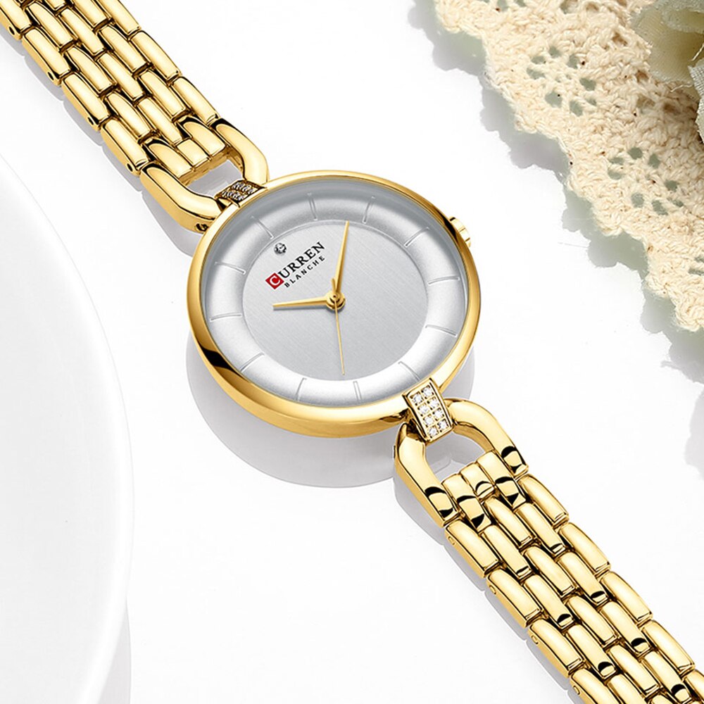 Luxe Simple Casual Quartz Horloges Vrouwen Zilveren Jurk Horloge Vrouwelijke Klok Dames Horloge Met Roestvrij Staal