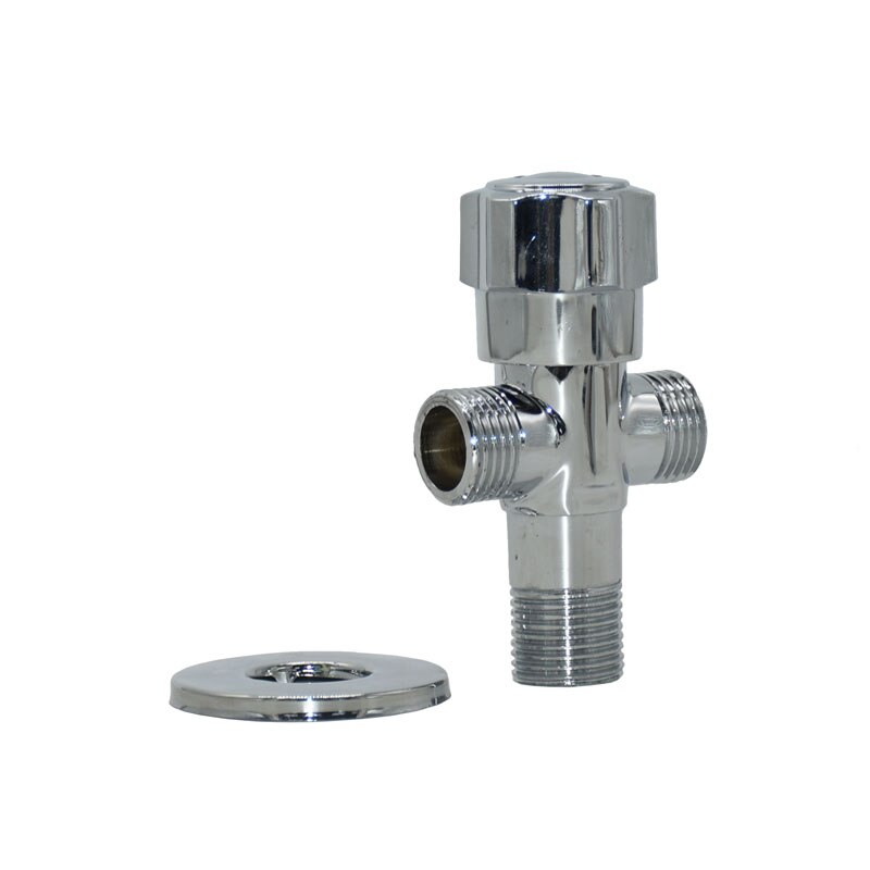 Messing mannelijke 1/2 inch t-stuk kraan t-type 3-- weg waterverdelerklep badkamer schroefdraadaansluiting buisfittingen 1 st.