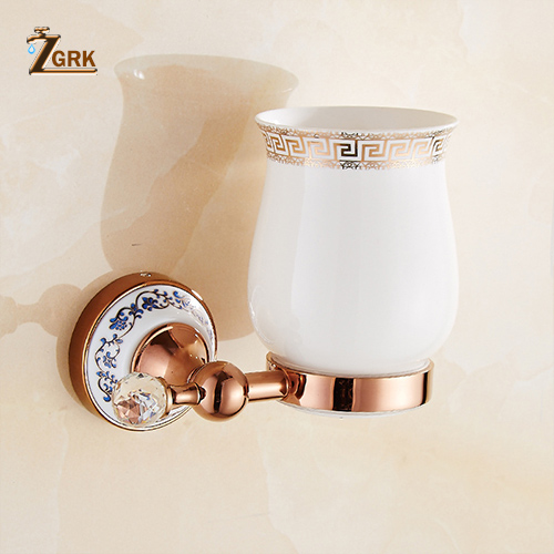ZGRK Luxus Zauberstab Montieren Alle Kupfer Rose Gold Papier Rollen Halfter Wc Gold Papier Halfter Gewebe Kasten Schlecht Zubehör: GJQH09R