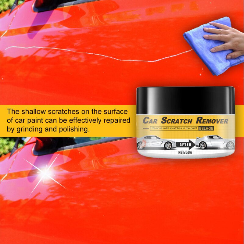 30/50Ml Auto Clear Scratch Remover Set Touch Up Auto Verf Reparatie + Borstel Kit Auto Vloeibare Lederen interieur Voor Thuis Auto Wassen