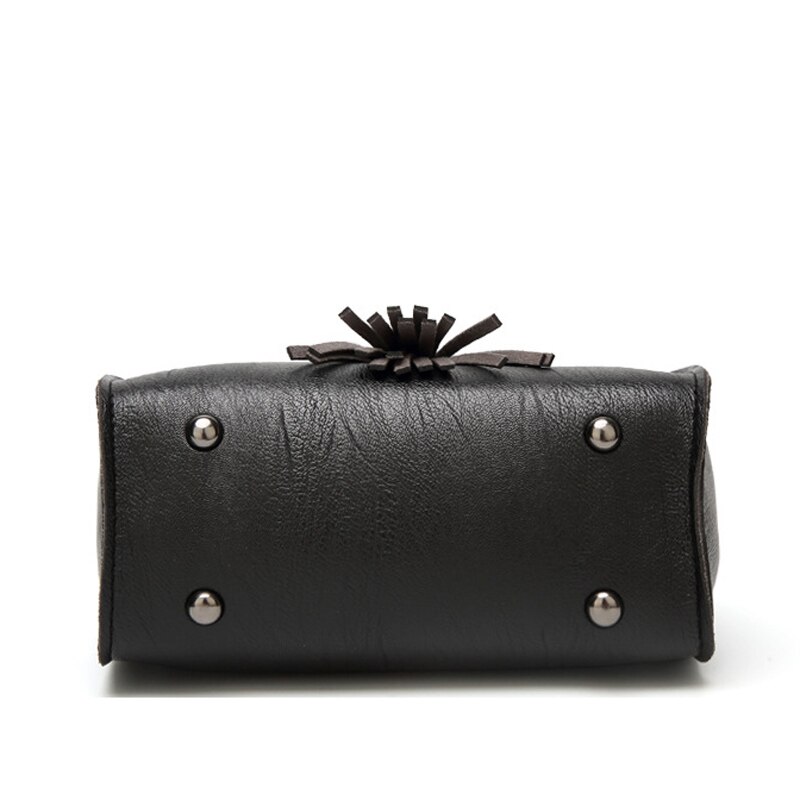 Damestas leren messengertas casual dames schoudertas crossbody tas dames handtas zwarte bolsa feminina damestas