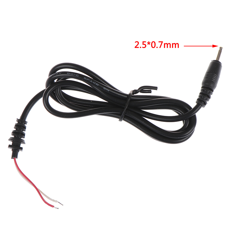 Adapter udgangsledning dc hanstik kabel 2.5*0.7/3.5*1.35/4.0*1.7/5.5*2.1mm