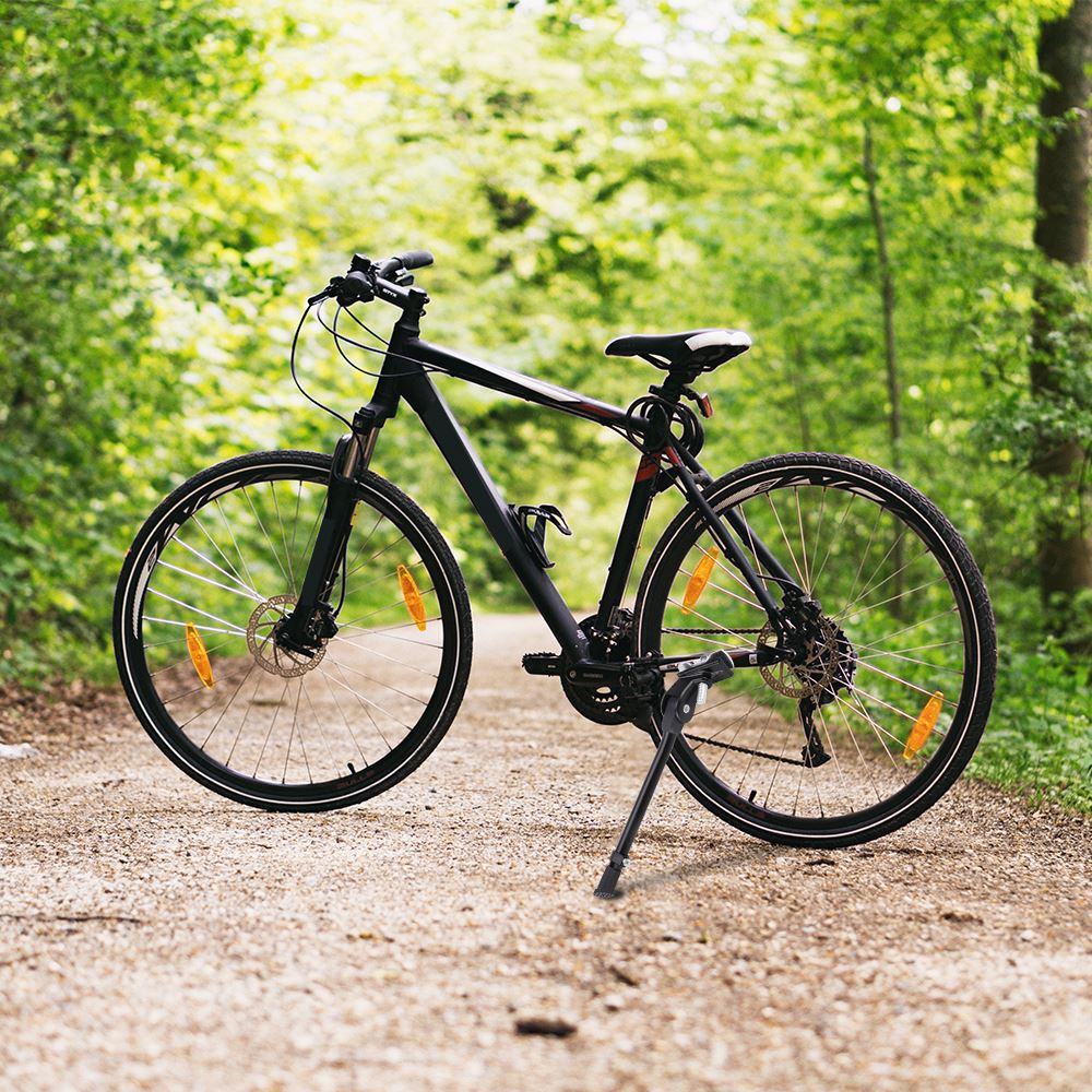 Bicycle Support Foot Bicycle Parking Rack Bicycle Support Foot Adjustable Mountain Bike Road Mountain Support Side Frame Foot