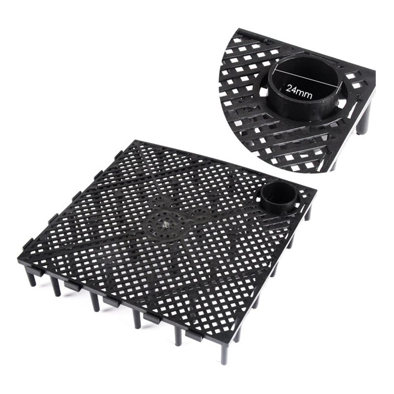 5Pcs Aquarium Bodem Rooster Aquarium Onder Gravel Filter Lade Isolatie Boord Verdeelt Water Filtratie Systeem: 3