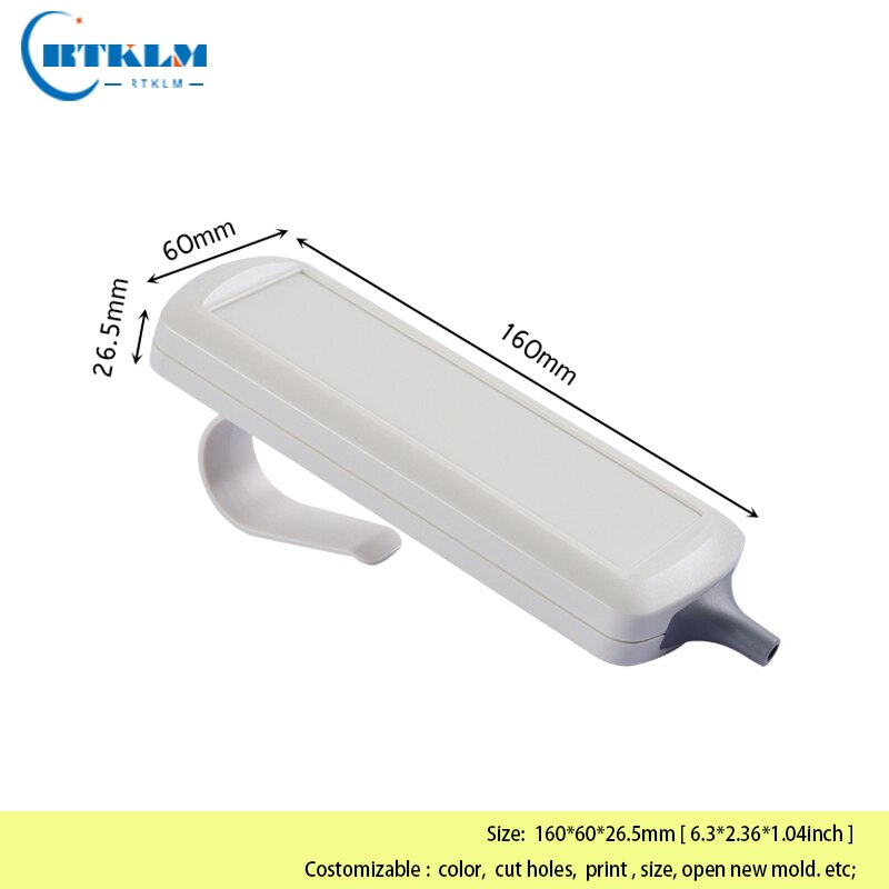 Handheld electric box DIY junction box handheld speaker box abs plastic electronic project instrument box 160*60*26.5mm IP55: BMC70022-BT-A1