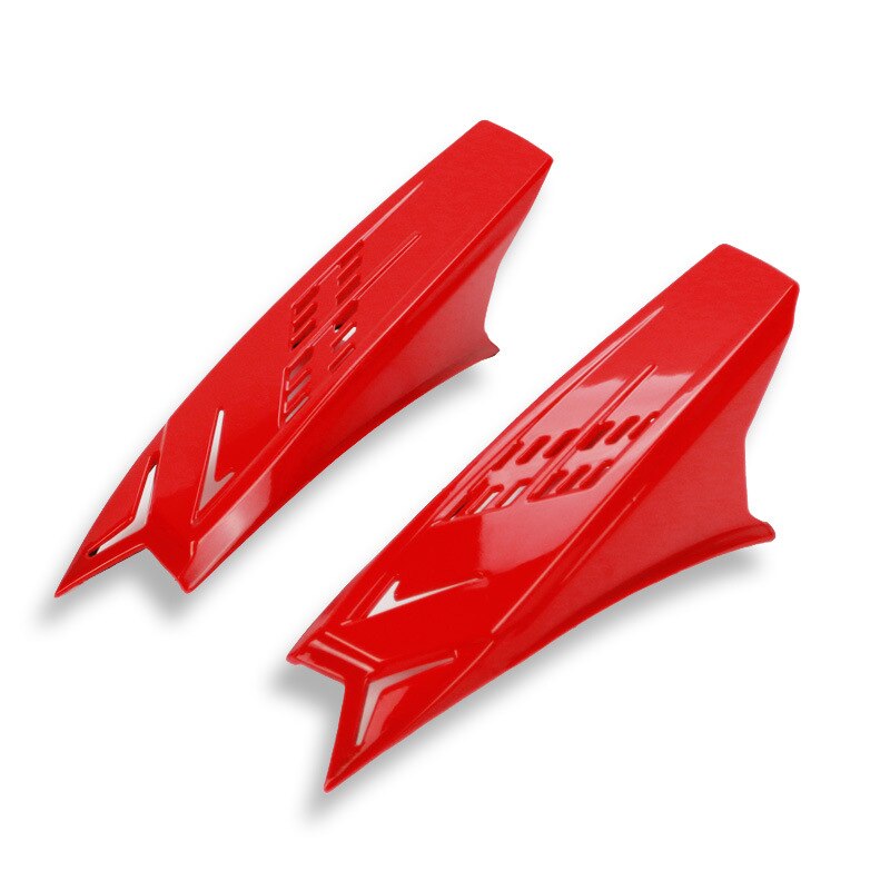 Neue Motorrad Rennen Helm hörner Horn dekoration Mehrfarbig Neue Motorrad Helm Dekoration: rot