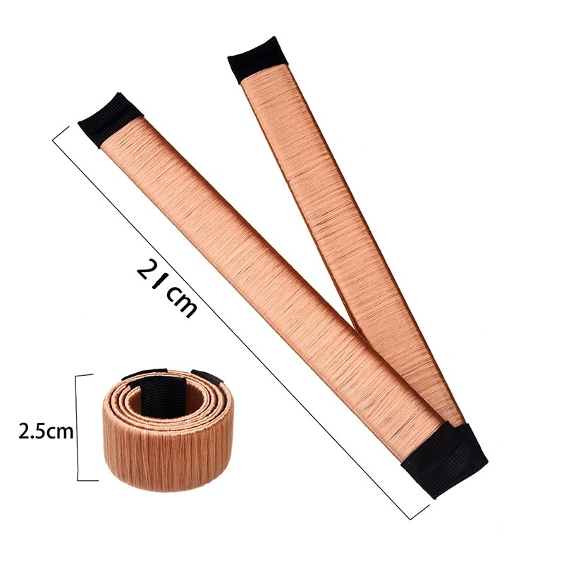 1 pc magiska hår styling fläta syntetiska peruk hår munk flickor kvinnor franska twist diy hårband band bun maker hår tillbehör