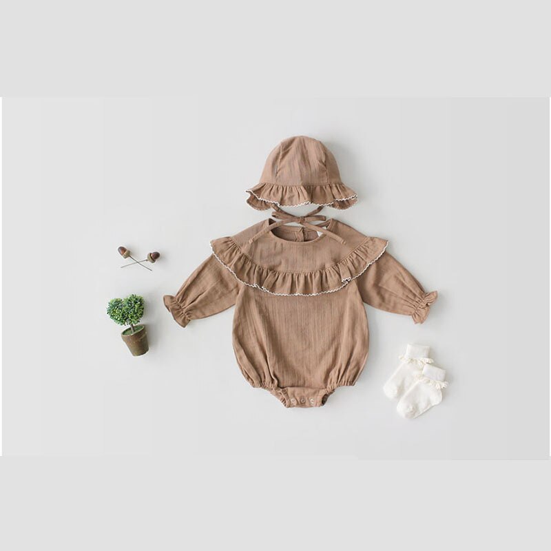 MILANCEL Neue Baby Bodys Koreanischen Kunst Kleinkind Mädchen Bodys Langarm Baby Jungen Outfit Baumwolle Baby Kleidung