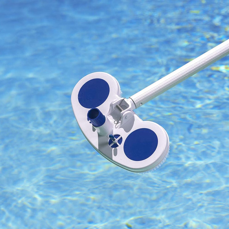 Swimming Pool Vacuum Head Brush Cleaner Above Ground Cleaning Tool Pond Fountain Vacuum Brush Cleaner Garden Supplies