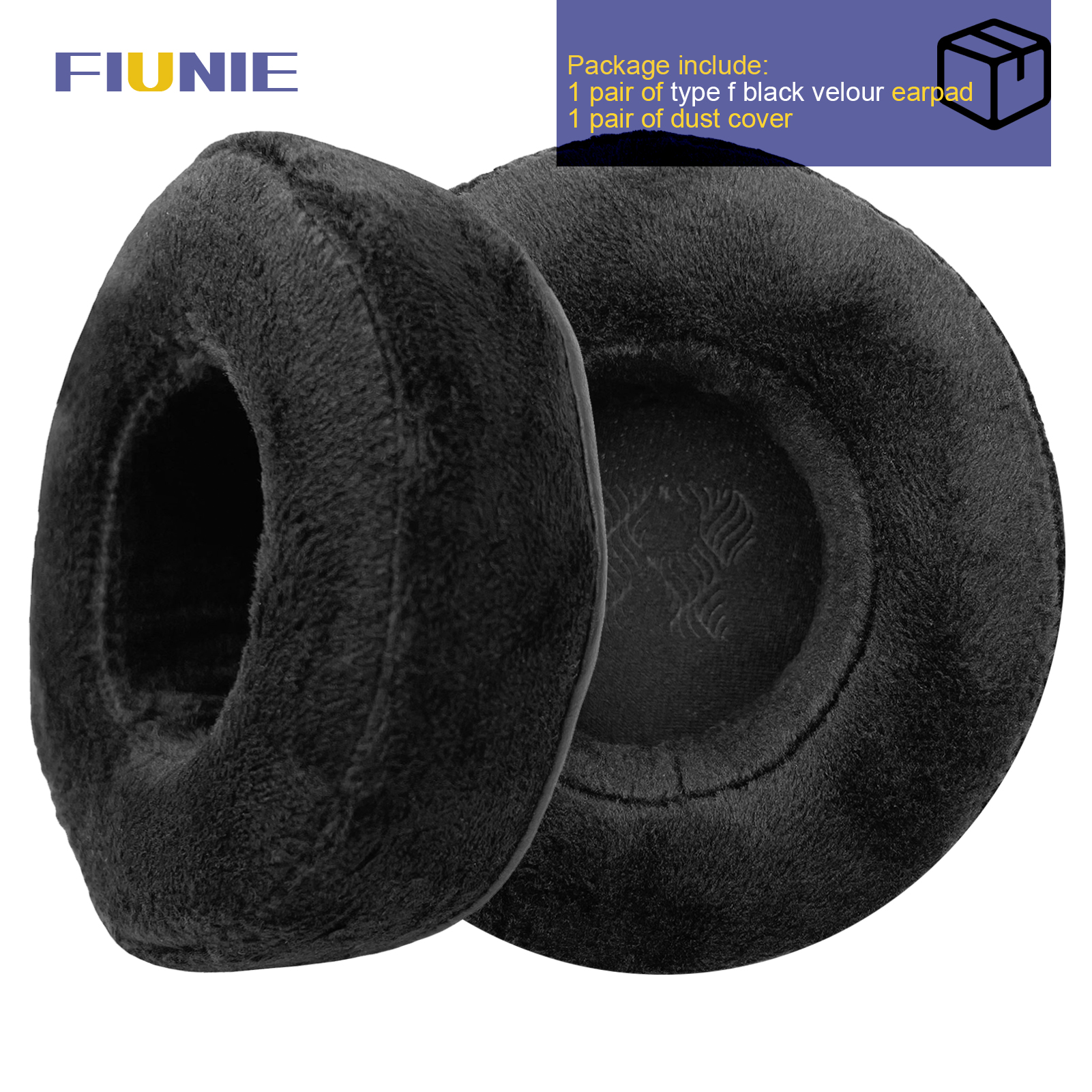 FIUNIE Replacement Ear Cushion Pads for ISK HD9999 Headphones Earpads Earmuffs Sleeve Headset: Silver