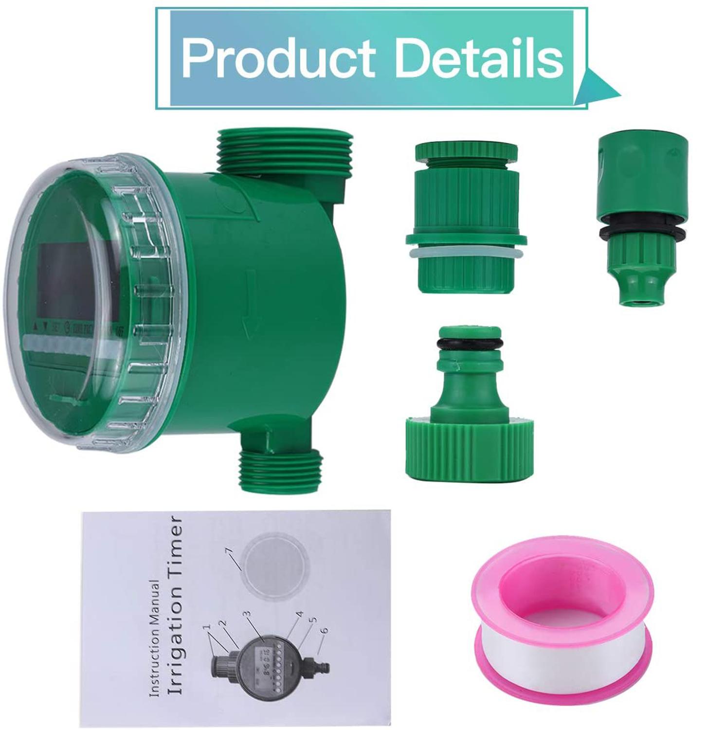 30m Automatic Micro Drip Irrigation System Garden Irrigation Spray Self Watering Kits with Adjustable Dripper