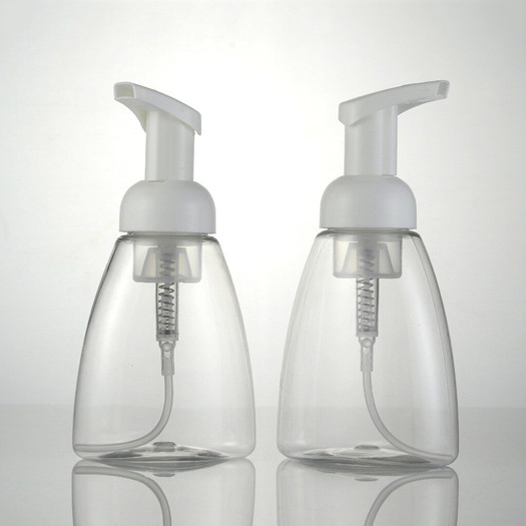 Portable Soap Dispenser Lotion Soap Shampoo Foam Press Bottle Foaming Soap Dispensers Pump-Bottles Liquid Soap, 250ml Dispenser