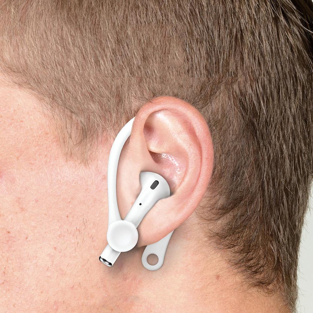 2 Stuks Mini Anti-Val Bluetooth Headset Oorhaakjes Oortelefoon Houder Voor Air-Pods 1 2