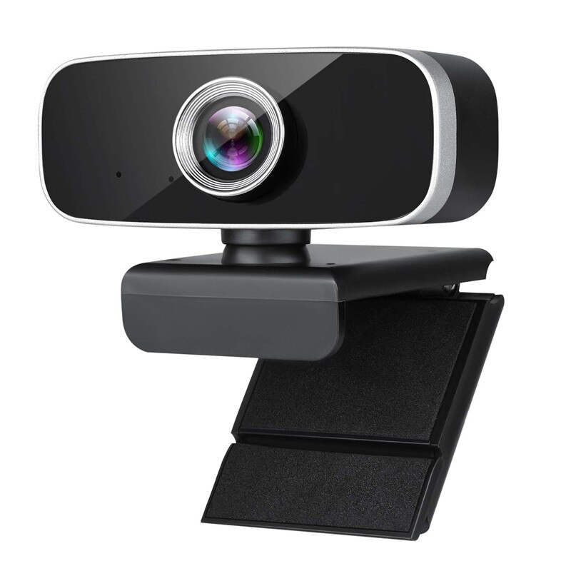 Full HD Webcam 1080p 30fps 2 Million Pixels Computer Camera Plug And Play USB Webcam With Microphone For Online Meeting