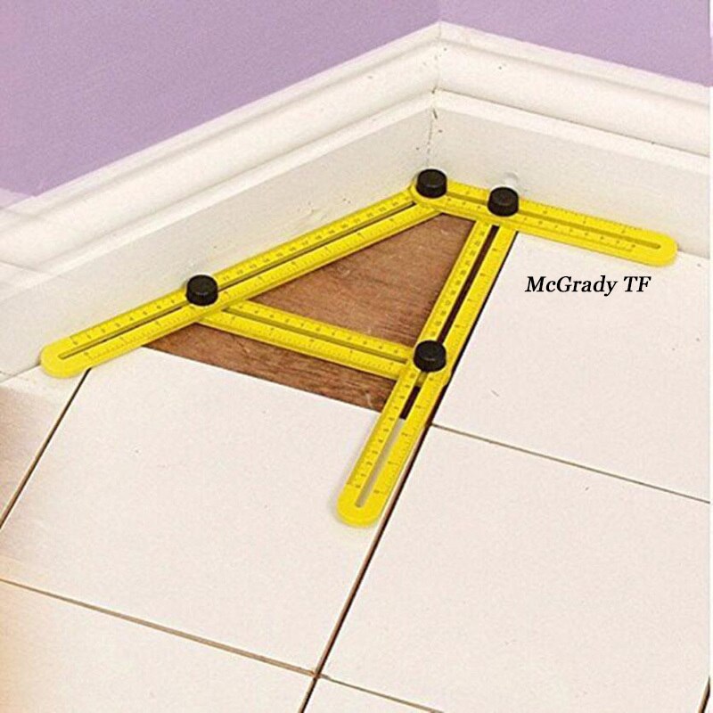 Plastic Multifunctional Activities Angle Model Angle Ruler Plastic Measuring Tool To Mark Bricks Lumber Laminates Measuring Tool