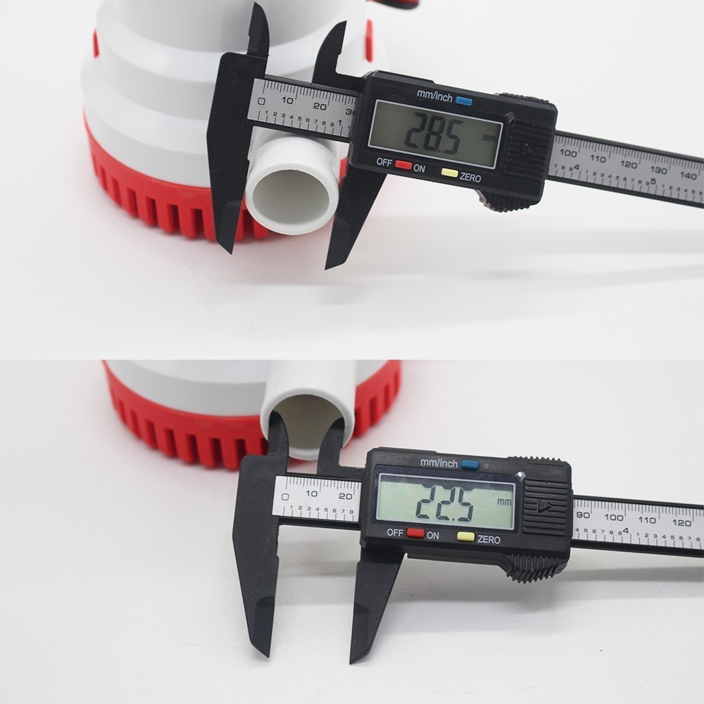 Large flow dc 12v 24v 1500GPH bilge pump with bilge float switch electric water pump for boat submersible boat water pump 12 v