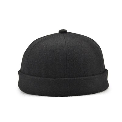 EAGLEBORN de de estilo chino gorra redonda Unisex Snapback pareja gorras con reborde de Color sólido de de los hombres: Balck