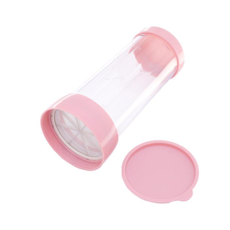 Mesh Rotate Flour Sieve Sifter Mechanical Baking Icing Sugar Shaker Sieve Cup Shape Bakeware Baking Pastry Tools