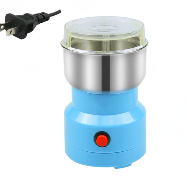 Behogar Electric Multifunction Smash Machine Coffee Grinder Pepper Spice Mill Pepper Spice Grinding Kitchen Tools EU/US/UK Plug: US Plug